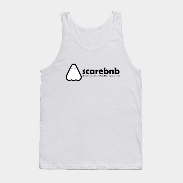 scarebnb Tank Top by Stupidi-Tees